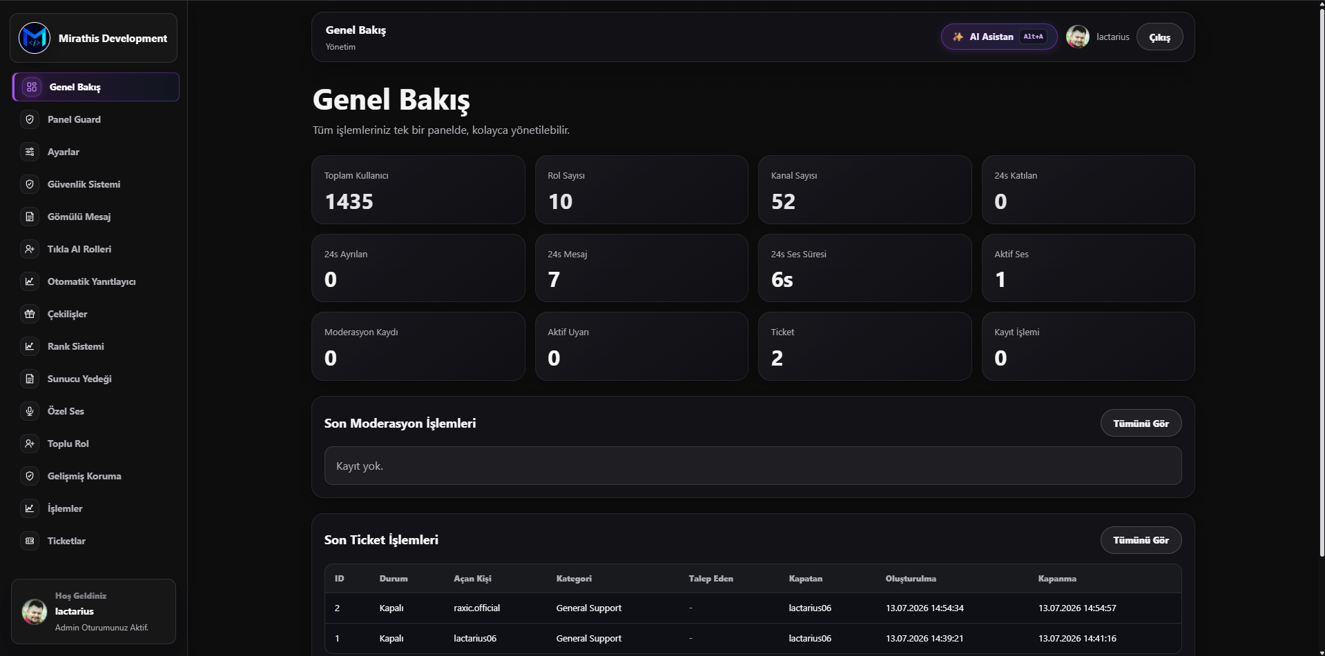 Web panelli Discord bot tanıtım görseli